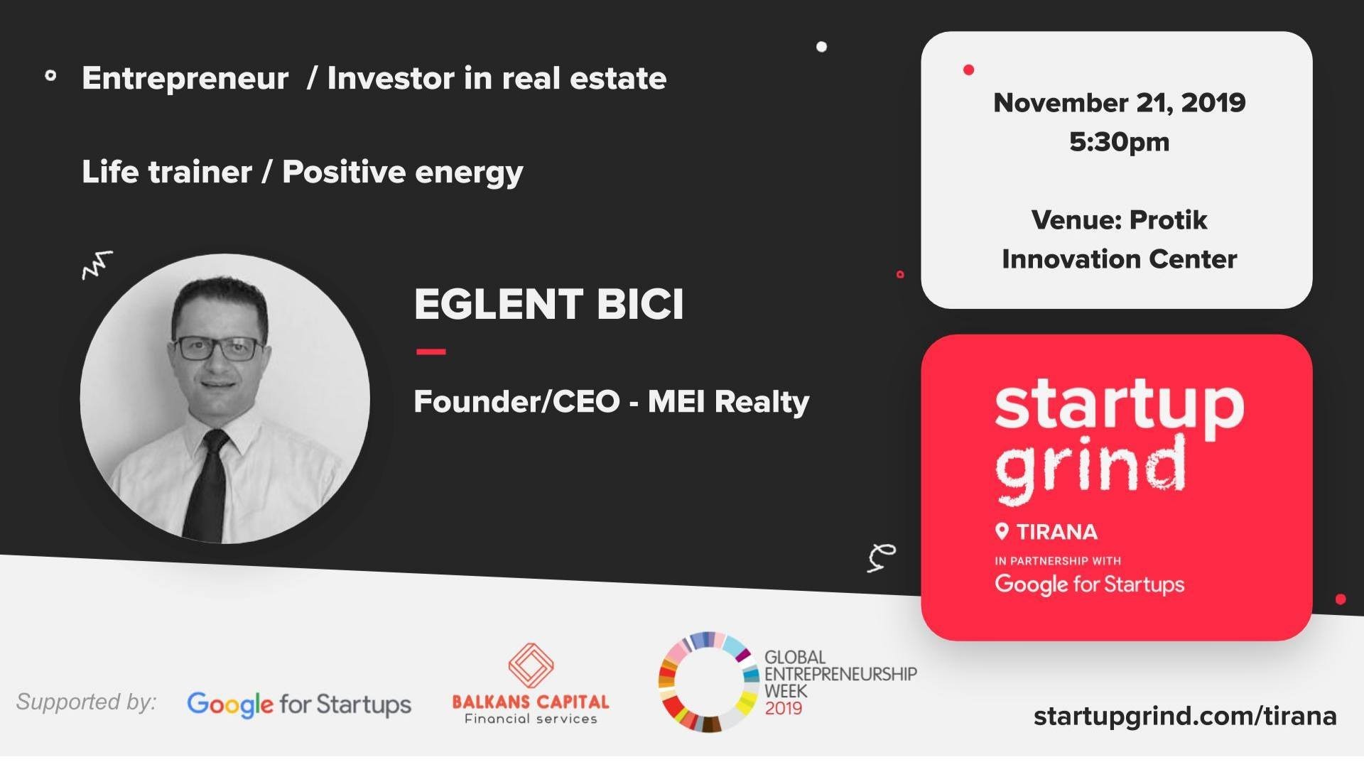 Super energji me Eglent Bici (MEI Realty)