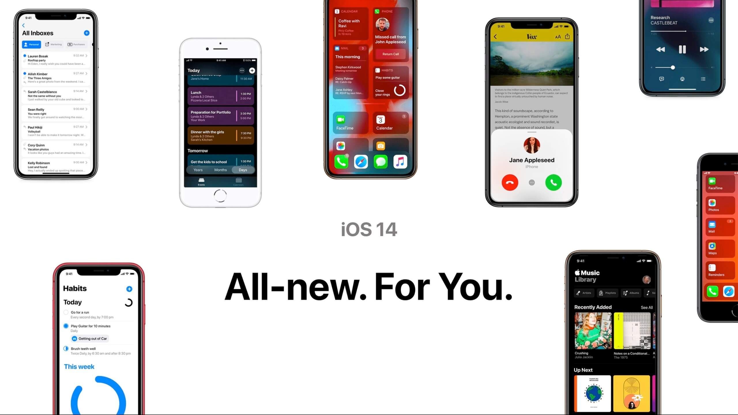 Apple befason me features e reja të iOS 14 Beta në WWDC