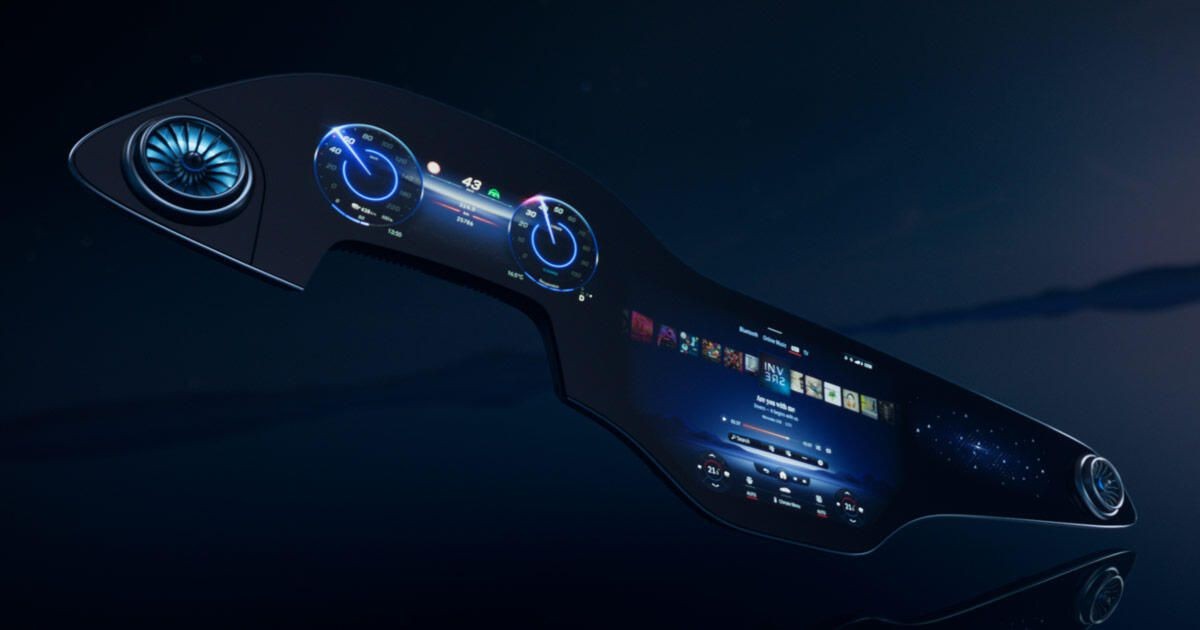 Mercedes zbulon Hyperscreen, një ekran i lakuar 56-inç për makinën e tij elektrike kryesore EQS