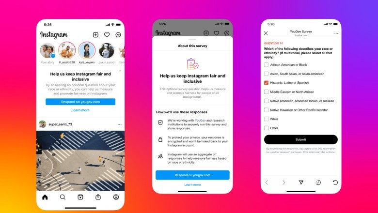 Instagram do të anketojë përdoruesit amerikanë në lidhje me garën për të vlerësuar nëse është "e drejtë dhe e barabartë"