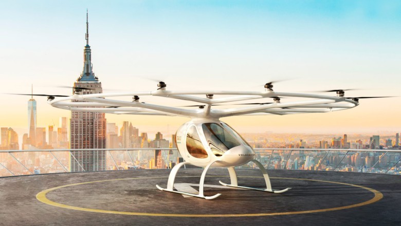 Volocopter kryen me sukses provën e parë në hapësirën ajrore të aeroportit të Romës