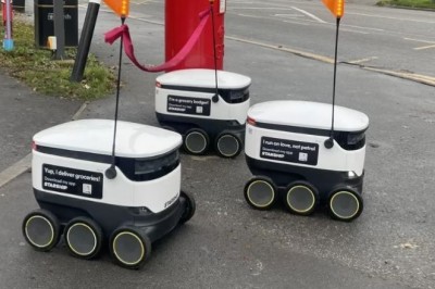 Këto janë robotët që po shpërndajnë ushqime në Angli