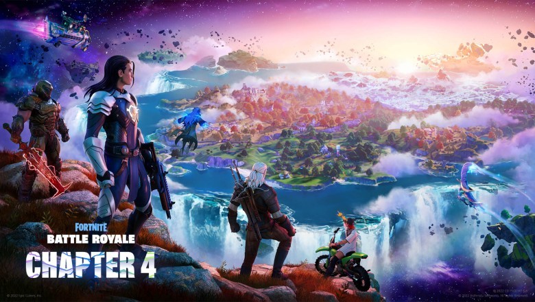 Fortnite: Kapitulli 4 ka një ishull të ri, biçikleta dhe Geralt of Rivia