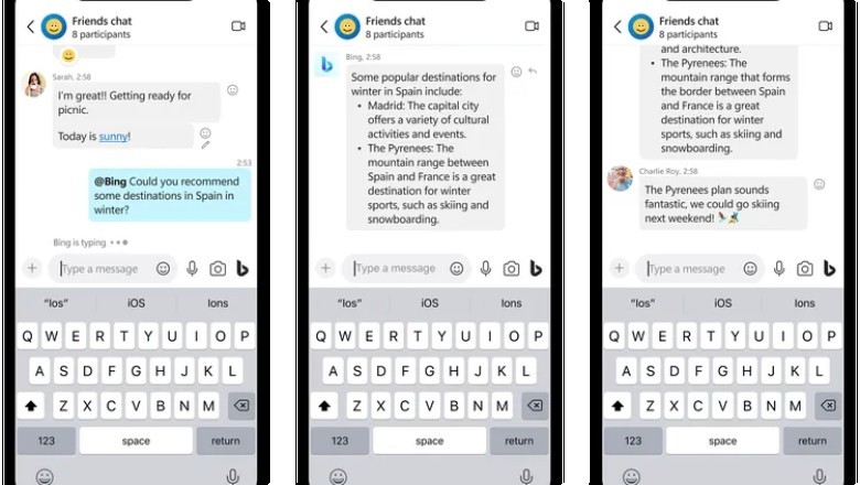 Bing tashmë në celular dhe ju mund të flisni me të