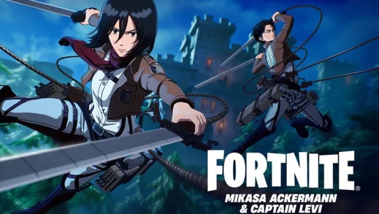 Përditësimi i ri i Fortnite shton pajisjen Attack on Titan
