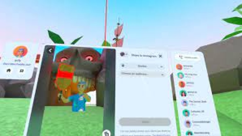 Tani mund të postoni foto të Horizon Worlds në story në Instagram