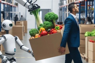 Tragjike/Roboti shtyp për vdekje një person, e ngatërron me një kuti perimesh në fabrikë